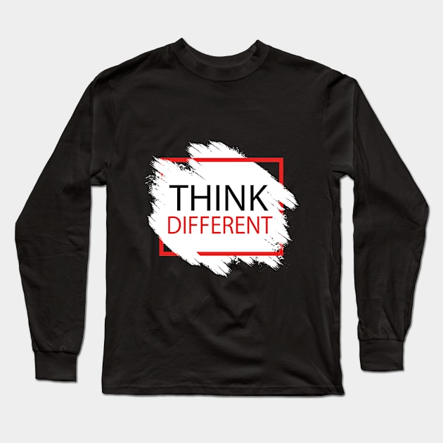 think different Long Sleeve T-Shirt by AK production